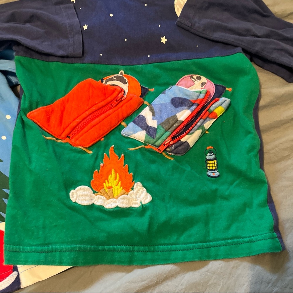 Mini Boden Boys Set Of Three Long Sleeve T-Shirts Size 4 To 5 Years Lot Of Three - Picture 4 of 13